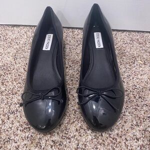 Steve Madden Cherish Black Ballet Flats